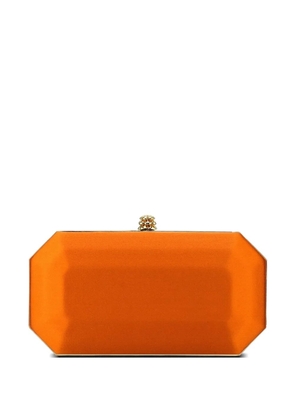 Tyler Ellis small Perry Pinecone-closure clutch bag - Orange