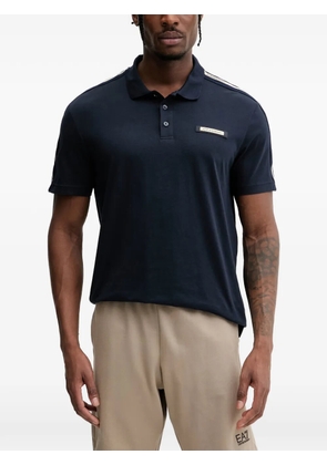Ea7 Emporio Armani Logo Series polo shirt - Blue