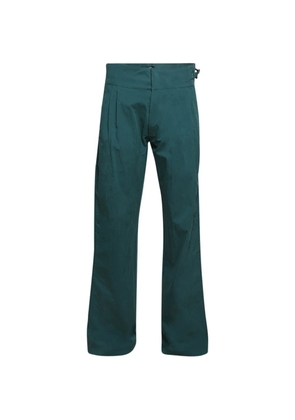 Enfants Riches Déprimés buckle-detail trousers - Green
