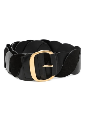 Altuzarra twist-detail leather belt - Black