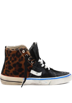 PAUL EASTERLIN Caly Star high-top sneakers - Brown