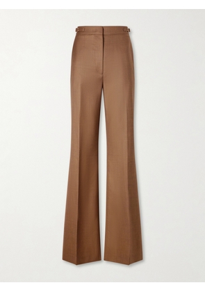 Gabriela Hearst - Vesta Wool Straight-leg Pants - Brown - IT36,IT38,IT40,IT42,IT44,IT46,IT48