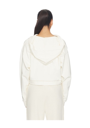 THE UPSIDE Arkana Priah Hoodie in Cream. Size XS. Also in S, M.
