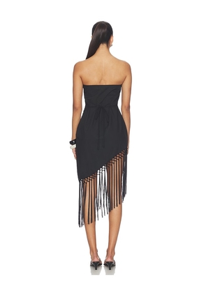 SNDYS Caspian Mini Dress in Black. Size XXS. Also in M, S, XS.