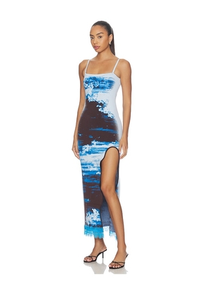 PH5 Iris Maxi Tank Dress in Blue. Size XS. Also in S, M, L, XL.