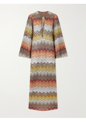 Missoni - Mare Striped Metallic Crochet-knit Coverup - Multi - IT36,IT38,IT40,IT42,IT44,IT46,IT48