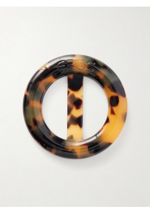 Eres - Enea Tortoiseshell Acetate Buckle - Brown - One size