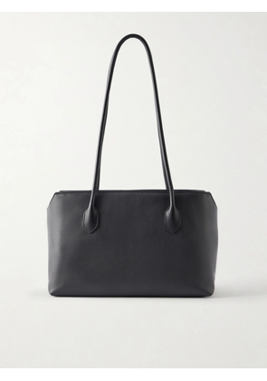 The Row - Terrasse Textured-leather Shoulder Bag - Black - One size