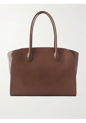 The Row - Marlo 14 Textured-leather Tote - Brown - One size