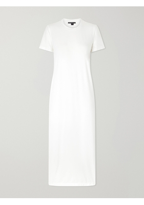 James Perse - Cotton-blend Jersey Maxi Dress - White - 0,1,2,3,4