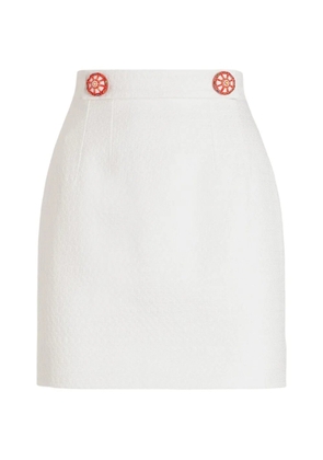 Dolce & Gabbana mini skirt in fabric - White