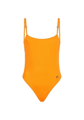 Dolce & Gabbana one-piece olympic swimsuit - Orange