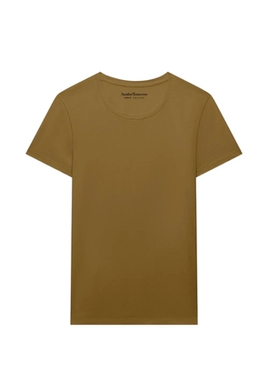 Another Tomorrow organic cotton crew-neck T-shirt - Green
