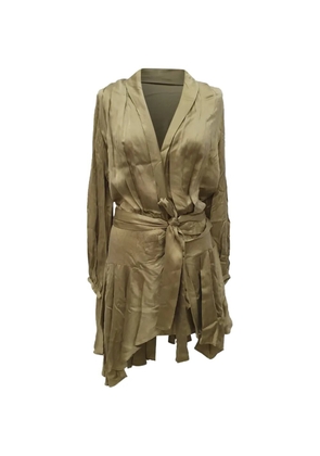 ZIMMERMANN Empire wrap dress - Green