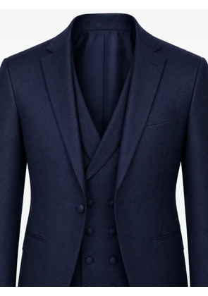 RAMON SANJURJO three-piece single-breasted suit - Blue