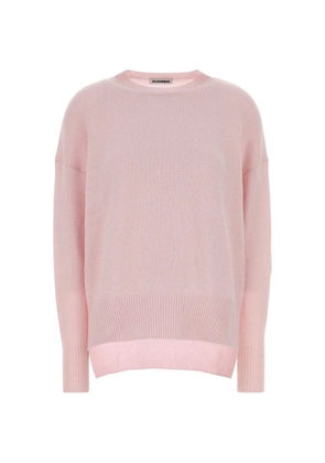 Jil Sander crew-neck long-sleeve sweater - Pink