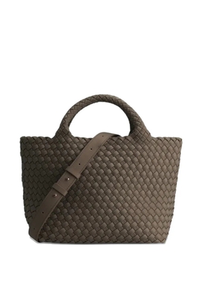 MARREA woven tote bag - Brown