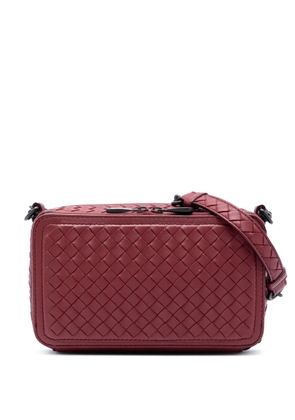 Bottega Veneta Pre-Owned 2012-2026 Nappa Intrecciato Double Zip shoulder bag - Red