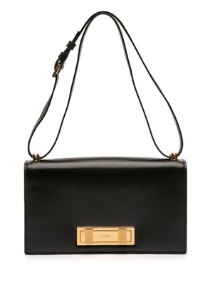 Saint Laurent Pre-Owned 2018 Medium Smooth Calfskin Domino shoulder bag - Black