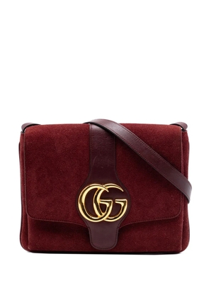 Gucci Pre-Owned 2016-2026 Medium Suede Arli crossbody bag - Red