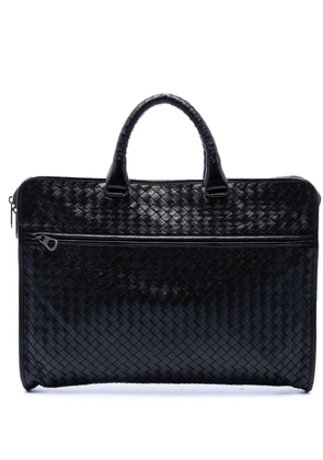 Bottega Veneta Pre-Owned 2012-2026 Nappa Intrecciato Briefcase business bag - Black