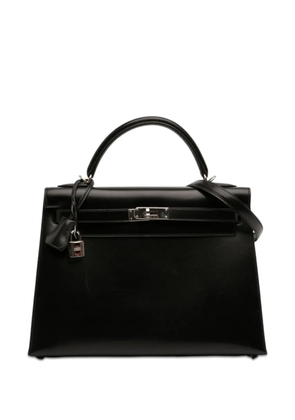 Hermès Pre-Owned 2009 Box Calf Kelly II Sellier 32 satchel - Black