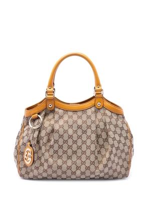 Gucci Pre-Owned 2016-2026 Medium GG Canvas Sukey tote bag - Neutrals
