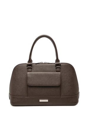 Burberry Pre-Owned 2000-2017 Leather Front Pocket handbag - Brown