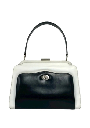Gucci Pre-Owned 20th Century Bicolor Calfskin handbag - Black