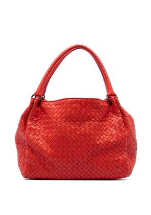 Bottega Veneta Pre-Owned 2012-2026 Nappa Intrecciato Parachute tote bag - Red