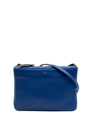 Celine Pre-Owned 2012 Small Lambskin Trio crossbody bag - Blue