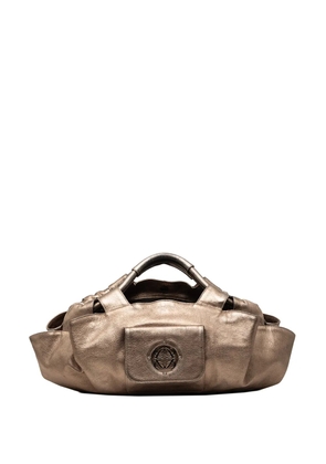 Loewe Pre-Owned 2002 Metallic Nappa Anagram Aire hobo bag - Brown