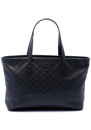 Gucci Pre-Owned 2016-2026 Medium Guccissima tote bag - Black