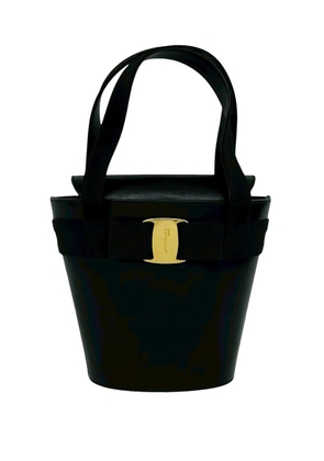 Ferragamo Pre-Owned 2010-2026 Vara Bow bucket bag - Black