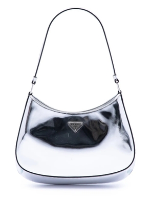 Prada Pre-Owned 2000-2013 Spazzolato Cleo shoulder bag - Silver