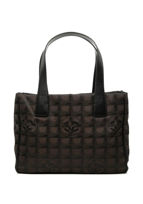 CHANEL Pre-Owned 2004-2005 New Travel Line Nylon tote bag - Brown