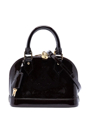 Louis Vuitton Pre-Owned 2014 Monogram Vernis Alma BB satchel - Purple