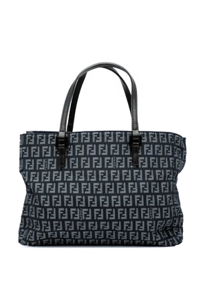 Fendi Pre-Owned 2000-2010 Zucchino Canvas tote bag - Blue