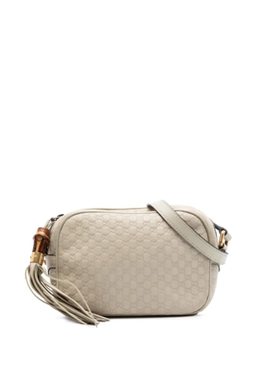 Gucci Pre-Owned 2016-2026 Microguccissima Sunshine Disco Camera Bag crossbody bag - Grey