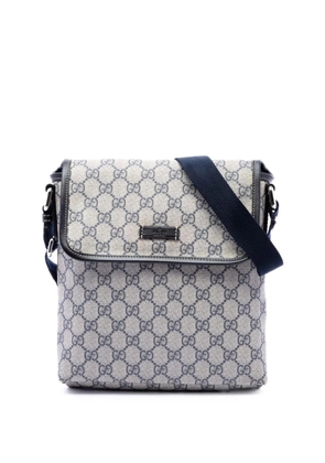 Gucci Pre-Owned 2016-2026 GG Supreme crossbody bag - Blue