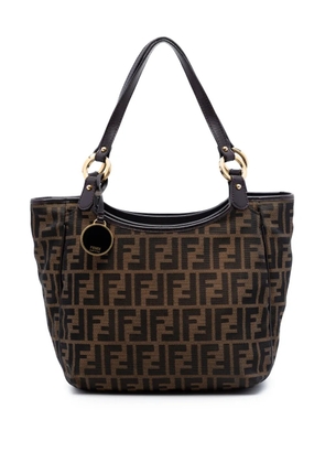 Fendi Pre-Owned 2010-2026 Zucca Canvas Chef tote bag - Brown
