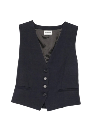 P.A.R.O.S.H. button-up sleeveless waistcoat - Blue