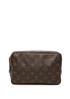 Louis Vuitton Pre-Owned 1983 Monogram Trousse Toilette 23 clutch bag - Brown