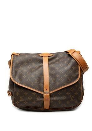 Louis Vuitton Pre-Owned 1992 Monogram Saumur 35 crossbody bag - Brown