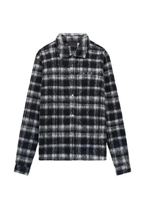 RTA Parlan check-pattern jacket - Black