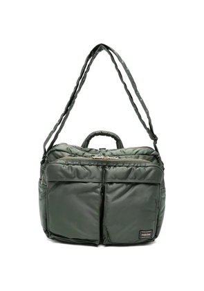 Porter-Yoshida & Co. Tanker logo-patch shoulder bag - Green