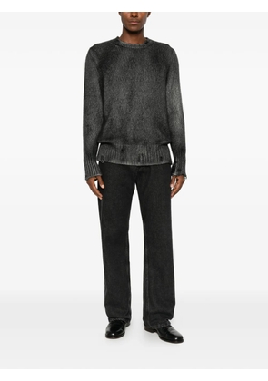 Avant Toi distressed spray-effect sweater - Grey