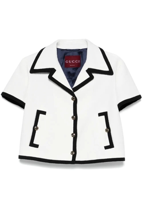 Gucci tweed jacket - White