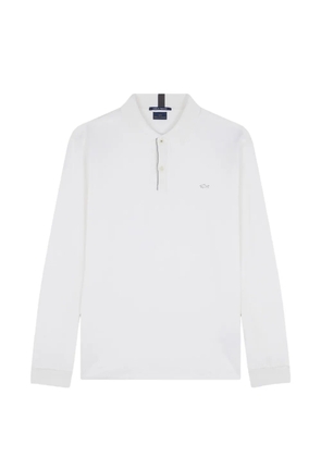 Paul & Shark logo-detail polo shirt - White