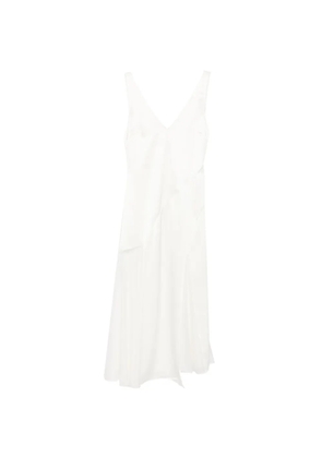 SIR. Ingrid lace-trim midi dress - White